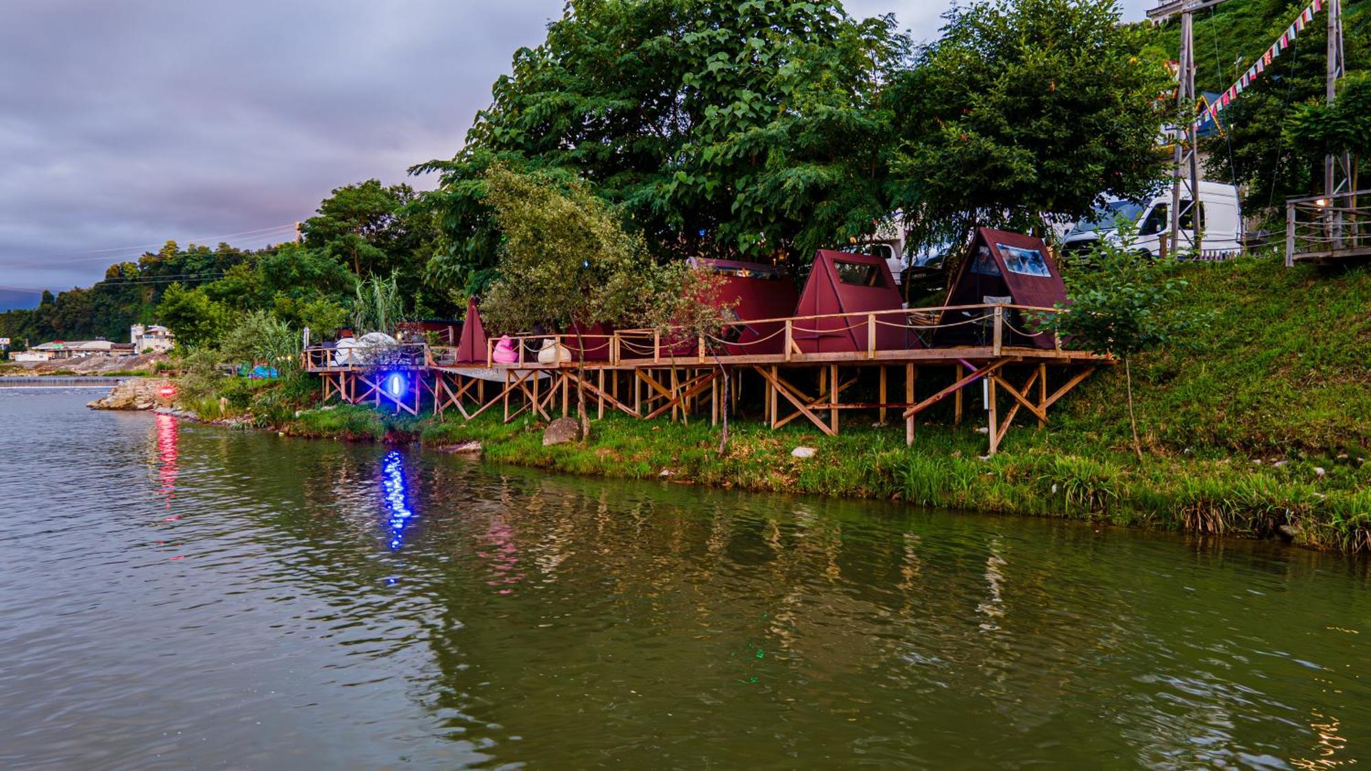 Danzi Camping Tiny House Hotel Rize Kültér fotó